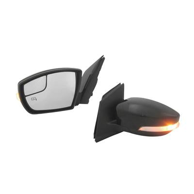 2013-2016 Ford Escape Driver Side Power Door Mirror (Heated; w- Memory; w-o Blind Spot Information System; w- Spotter Mirror) FO1320437
