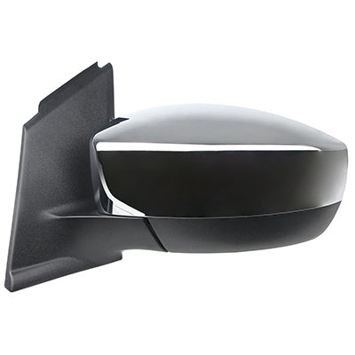 2013-2016 Ford Escape Driver Side Power Door Mirror (Heated; wo Turn Signal; w Blind Spot Mirror; w Chrome Cap) FO1320514