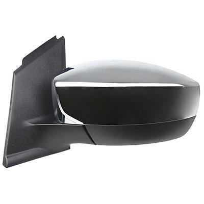 2013-2016 Ford Escape Driver Side Power Door Mirror (Heated; wo Turn Signal; w Blind Spot Mirror; w Chrome Cap) FO1320514