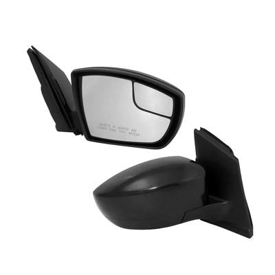 2013-2016 Ford Escape Passenger Side Power Door Mirror (Non-Heated; w-o Memory; w-o Blind Spot Information System; w- Spotter Mirror) FO1321435