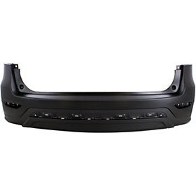 2013-2016 Nissan Pathfinder Rear Bumper Cover wo Park Assist Sensor Holes, wo Tow Package_NI1100289