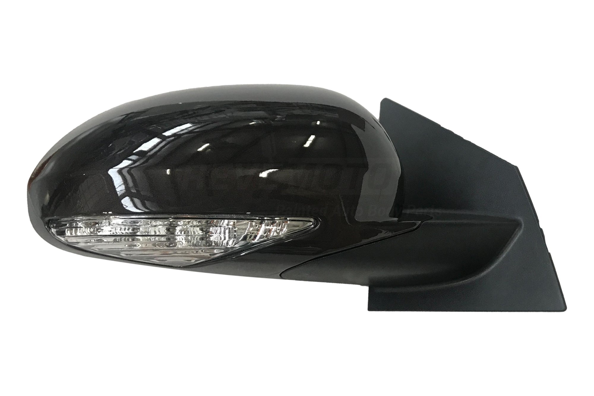 2013 Buick Enclave Side View Mirror Painted Champagne Silver Metallic (WA102V) (OEM) WITH Power, Power Folding, Heat, Turn Signal Light, Memory, Blind Spot Detection Right, Passenger-Side OEM84216