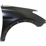 2013-2018 Hyundai Santa Fe Passenger Side Fender (GLS-Limited Models; 6-7 Seat; w- Wheel Molding Holes) HY1241160