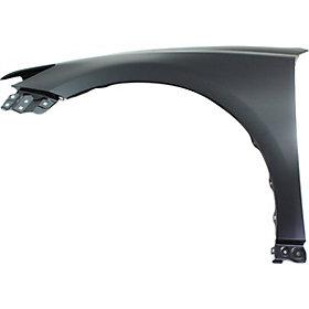 2013-2018 Lexus ES350 Fender (Driver SIde); Japan/USA Built- w/o Side Lamp Hole; Made of Steel; LX1240126; 5381233230