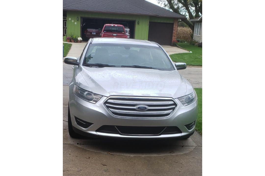 2013-2019 Ford Taurus Front Bumper Painted Ingot Silver Metallic (UX) / WITH: Auto Park SystemDG1Z17D957HAPTM FO1000667