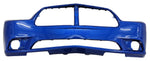 2013 Dodge Charger Front Bumper Painted Daytona Blue Pearl (PB6), Except SRT-8 Models, Without Adaptive Cruise Control_68092596AA - ReveMoto