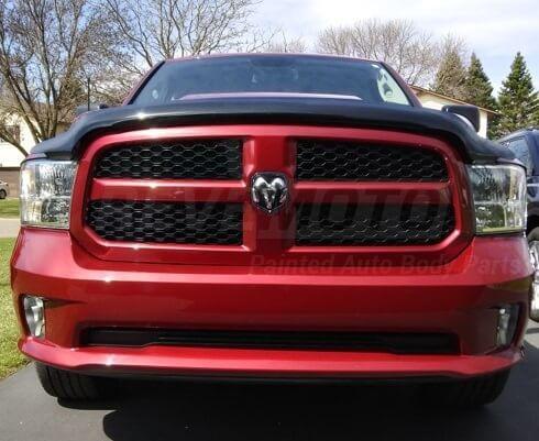 2015 Dodge Ram Front Bumper Painted Deep Cherry Red Crystal Pearl (PrP) - Customer After Photo_ReveMoto