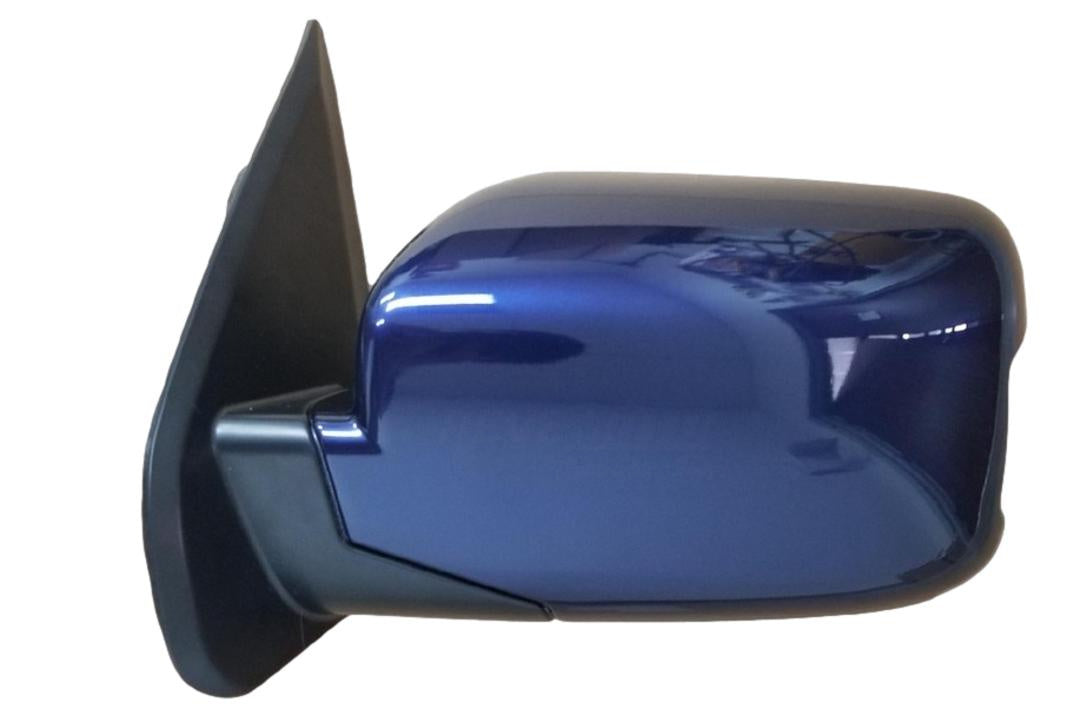 2011-2015 Honda Pilot Side View Mirror Painted (EX/EX-L/LX/Touring Models | WITHOUT: Heat)_Obsidian_Blue_Pearl_B588P_WITH: Power, Manual Folding, Turn Signal Light | WITHOUT: Heat, Memory_Left, Driver-Side_ 76250SZAA52ZF_ HO1320259