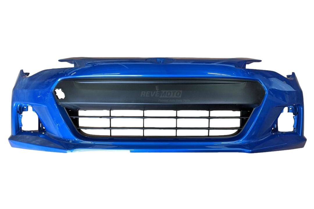 2013-2016 Subaru BRZ Front Bumper Painted_World_Rally_Blue_Pearl_02C_ 57702CA150_ SU1000171