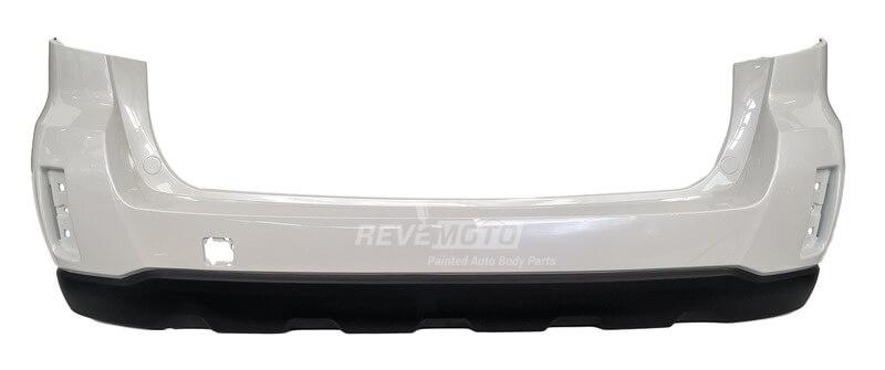 2014 Subaru Outback Rear Bumper Painted Satin White Pearl (37J) 57704AJ07A