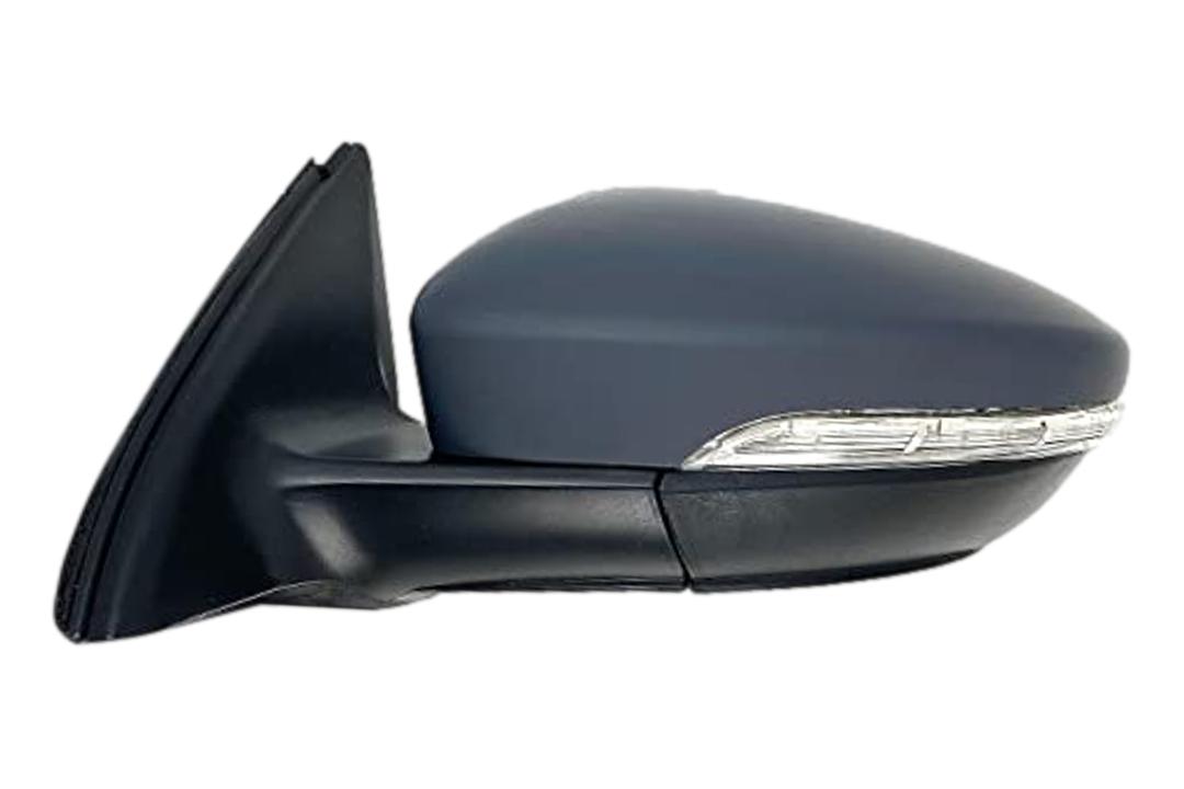 2013 Volkswagen Jetta Side View Mirror Painted Driver Side VW1320156_clipped_rev_1