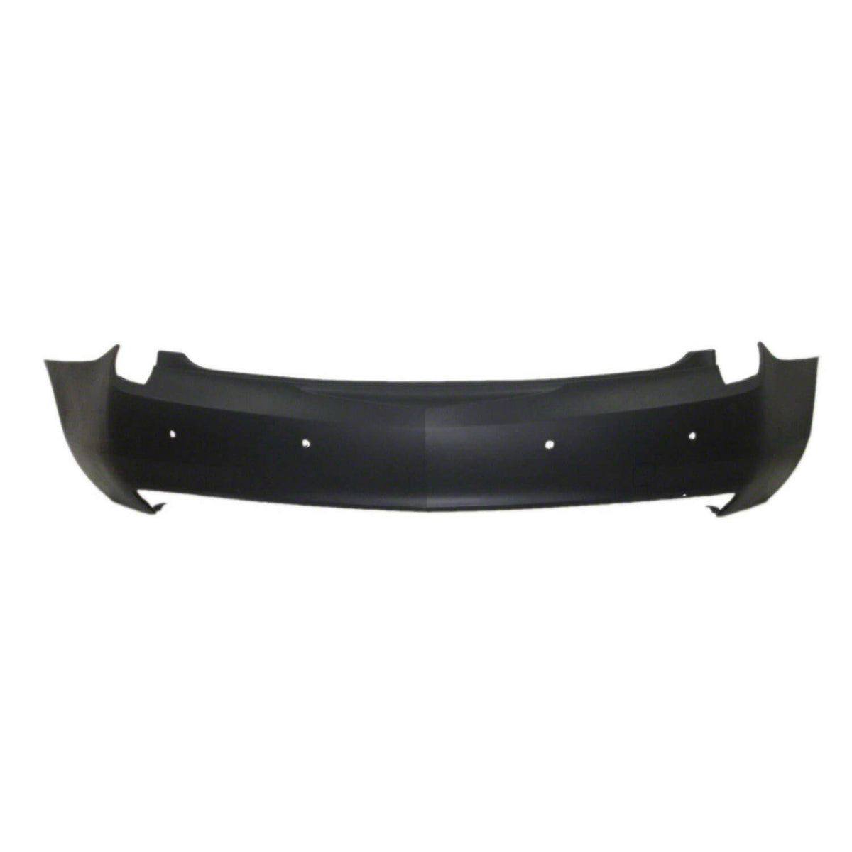 2013 Cadillac XTS Rear Bumper Cover (w/ Park Assist Sensor Holes; w/ Collision Warning Brackets) GM1100903