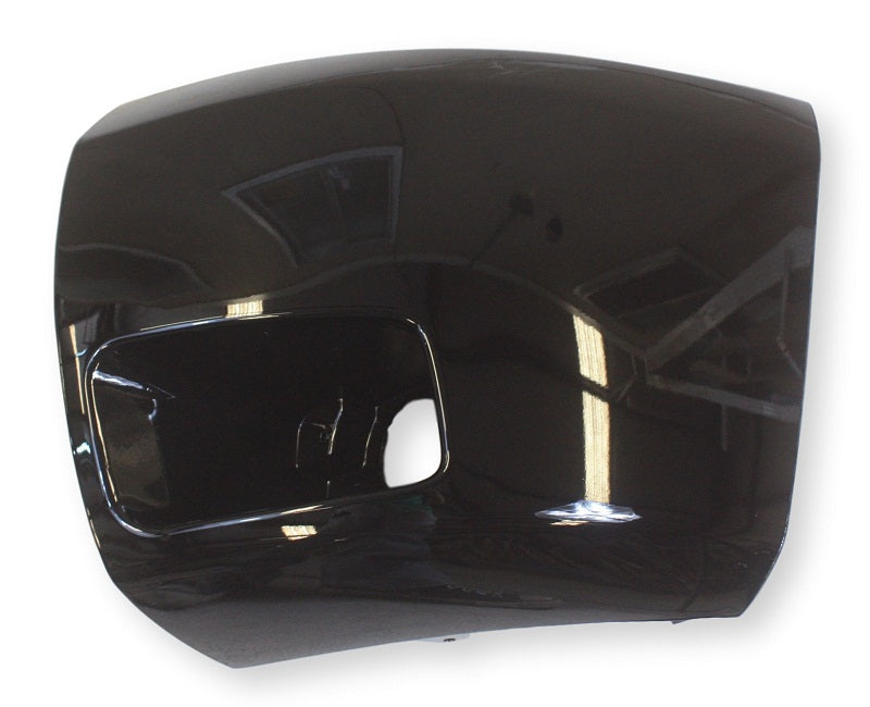 2012 Chevrolet Silverado Driver-Side Front Bumper End Painted Black (WA8555)_ With Foglight