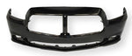2012 Dodge Charger Front Bumper (WO Sensors) Painted Black (PX8)