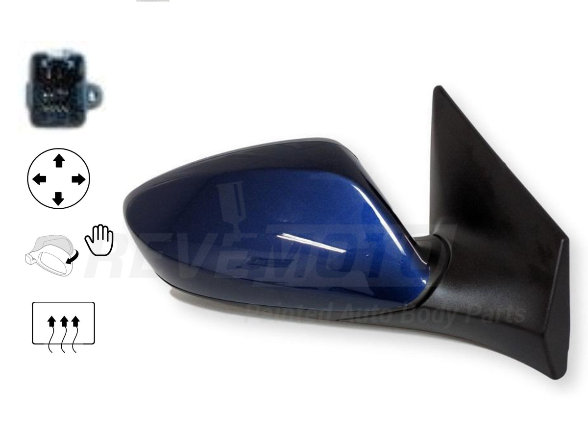 2011 Hyundai Elantra Side View Mirror Painted (OE Replacement; Passenger-side)