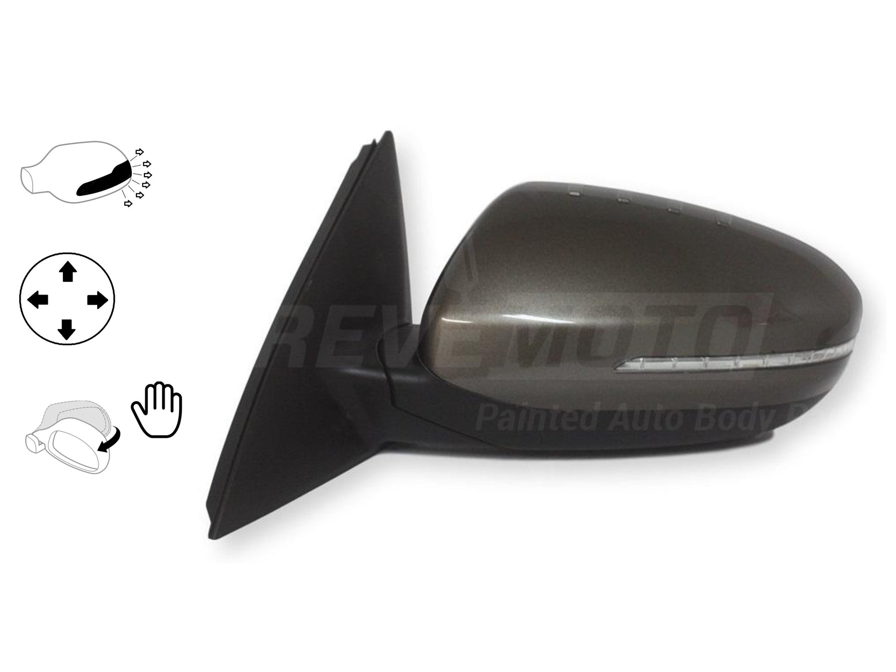 2011 Kia Optima Side View Mirror Painted