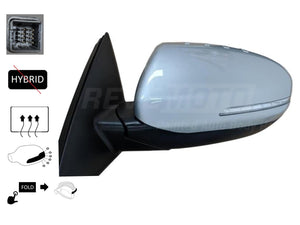 2013 Kia Optima : Side View Mirror Painted (Left, Driver-Side)
