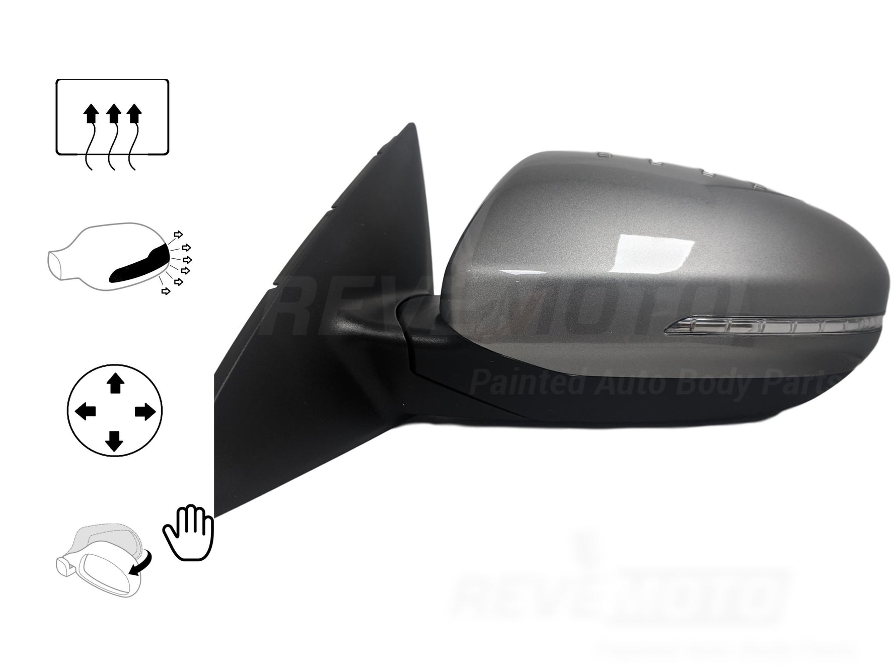 2011-2013_Kia_Optima_Driver_Side_View_Mirror_Heated_w__Signal_Light_Power_Manual_Folding_Painted_Titanium_Silver_Metallic_IM_876102T130