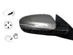 2013 Kia Optima Driver Side View Mirror, Non-Heated, With Signal Light, Power, Manual Folding