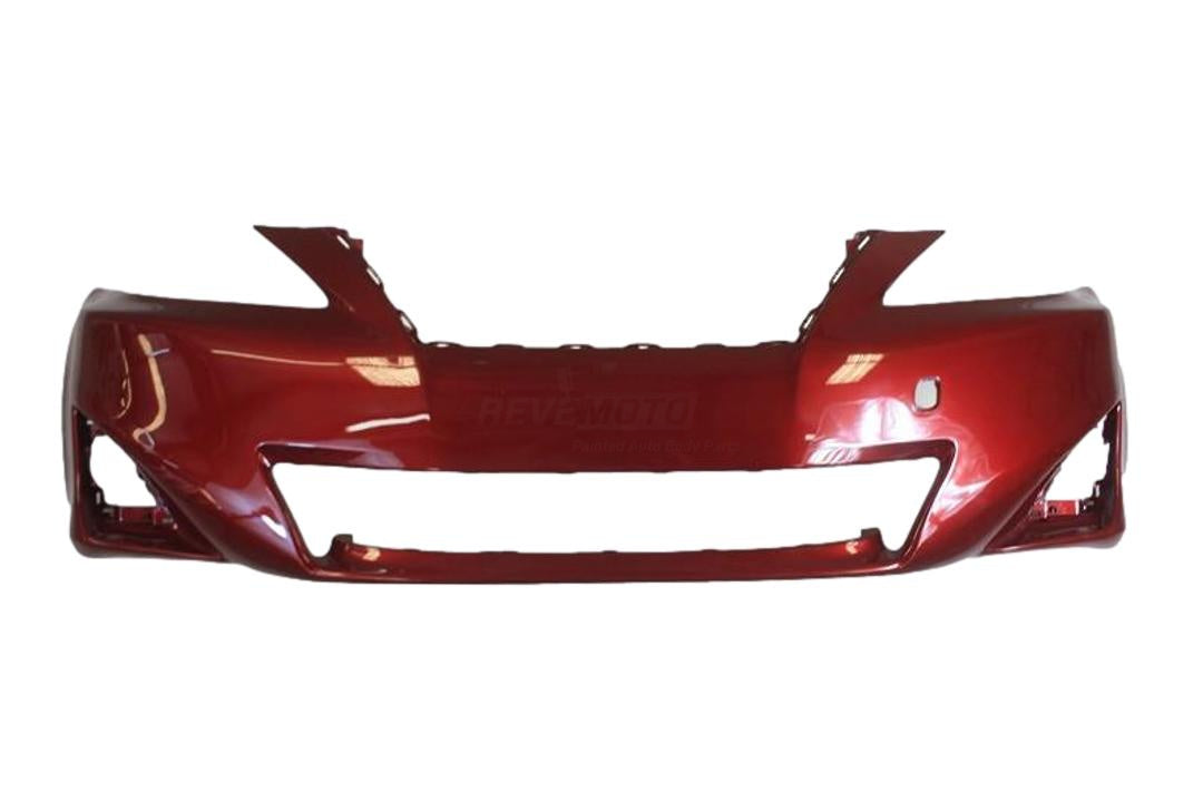 2011-2013 Lexus IS350 Front Bumper Painted_(Sedan) WITHOUT: Sport, Headlight Washer Holes, Park Assist Sensor Holes_5211953979_ LX1000212