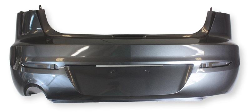 2012 Mazda 3 Rear Bumper, Sedan, 2.0L, Painted Graphite Mica (38R); BCW750221JBB