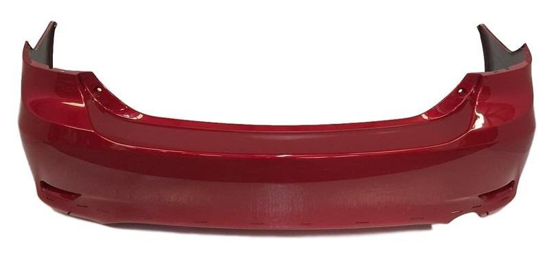 2013 Toyota Corolla Rear Bumper USA XRS/S Model Painted Barcelona Red Mica (3R3)