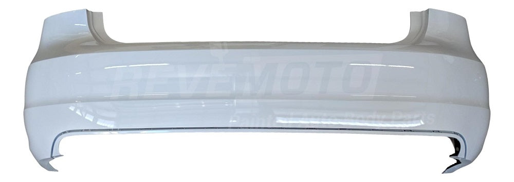 2013_Volkswagen_Passat_Rear_Bumper_wo_Park_Assist_Sensor_Holes_wo_Molding_Holes_Painted_Candy_White_LB9A__561807421GRU
