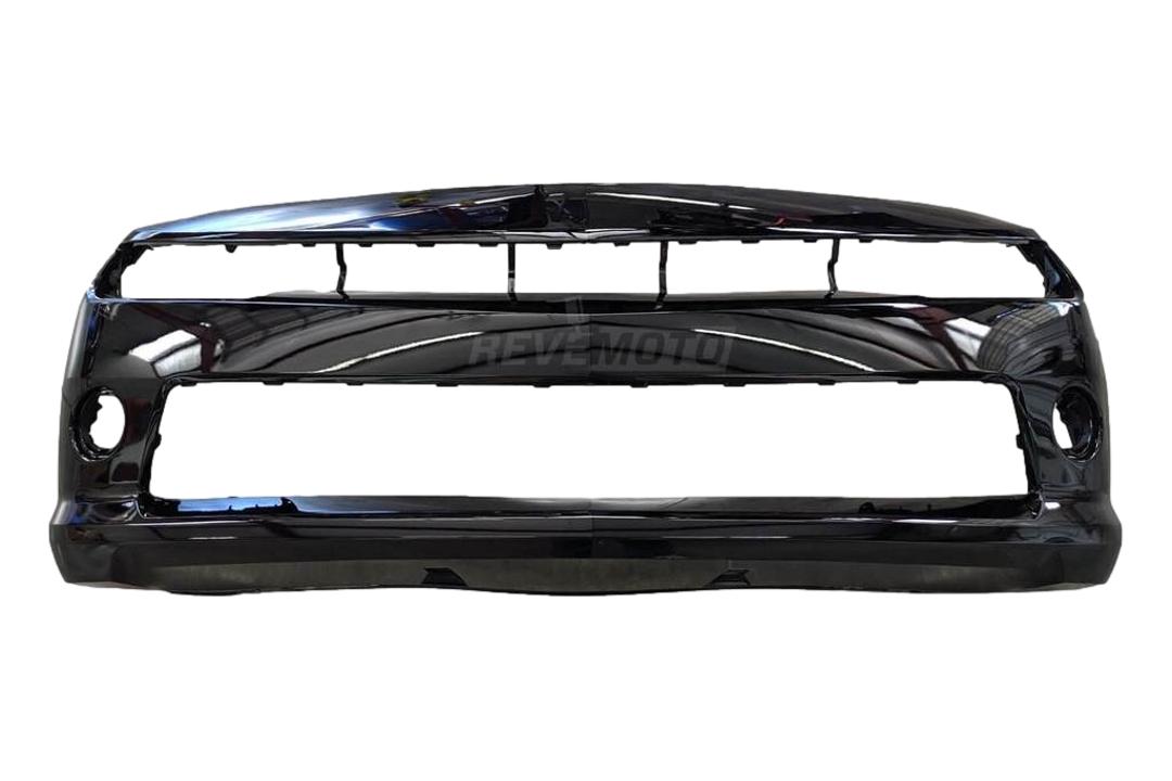 2014-2015 Chevrolet Camaro Front Bumper Painted Black WA8555 22997720 GM1000963