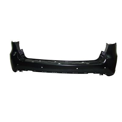 2014-2015 Dodge Durango Rear Bumper (w/ Park Assist Sensor Holes; w/ Blind Spot Detection Holes) - CH1100995