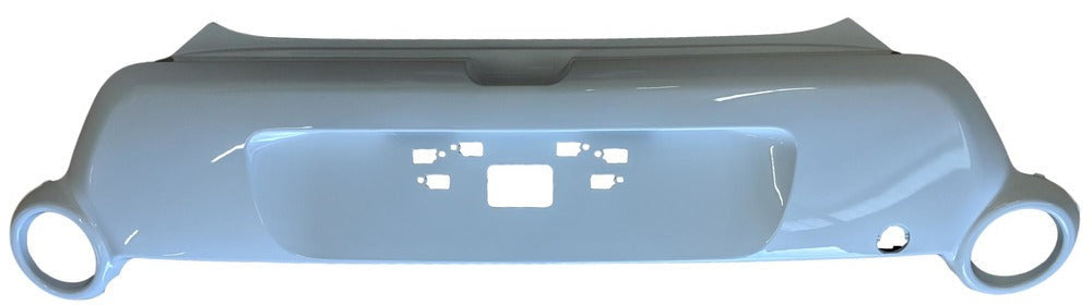 2014-2016 KIA Soul Rear Bumper Cover Upper Without Two Tone Painted_Clear_White_1D_UD_86611B2110