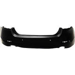 2014-2016 BMW 5Series Rear Bumper; w/o M-Pkg; Sedan/Hybrid; w/ Park Assist Sensor Holes; Standard w/o Chrome trim; BM1100331; 51127332765