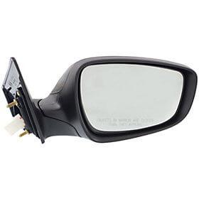2014-2016 Hyundai Elantra Passenger Side Door Mirror (Sedan; Korean Built; Heated; Power; w-o Turn Signal) HY1321208