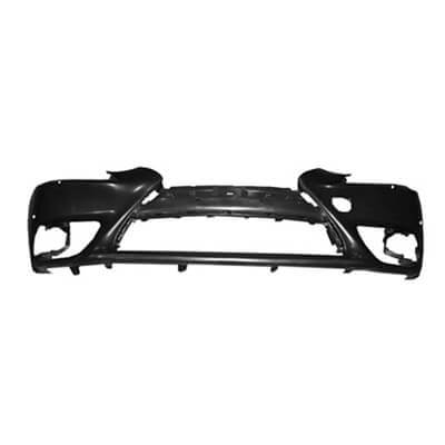 2014-2016 Lexus IS350 Front Bumper; Sedan- w_o F-Sport Package; Except C ; w_ HL Washer Holes; w_ Park Assist Sensor Holes; LX1000265; 521195E910