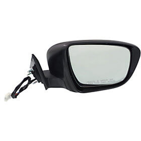 2014-2016 Nissan Rogue Passenger Side Power Door Mirror w Turn Signal US Built, Non-Heated, wo Side View Camera_NI1321254