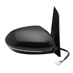 2014-2017 Honda Odyssey Mirror (Passenger Side); Touring/Touring Elite; Power; Manual Folding; Heated; w/ Turn Signal; w/ Memory; HO1321280; 76200TK8A61ZD