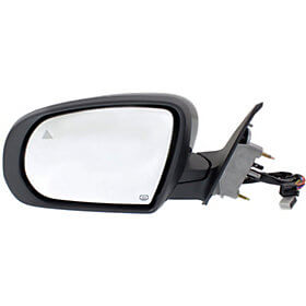 2014-2018 Jeep Cherokee Driver Side View Mirror (Heated; w_o Mem; w Signal; w Puddle; w BSD; MAN Fold; Left) - CH1320428