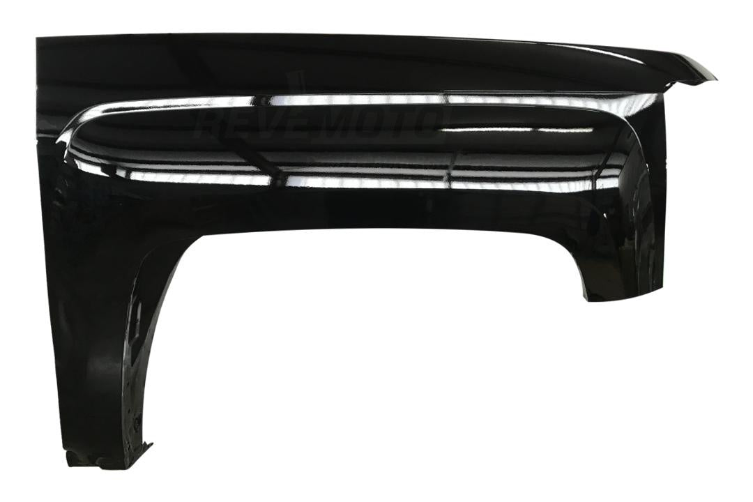 2014-2019 Chevrolet Silverado Passenger-Side Fender Painted Black (WA8555) 84214215 GM1241385 ReveMoto Painted Auto Parts Replacement 