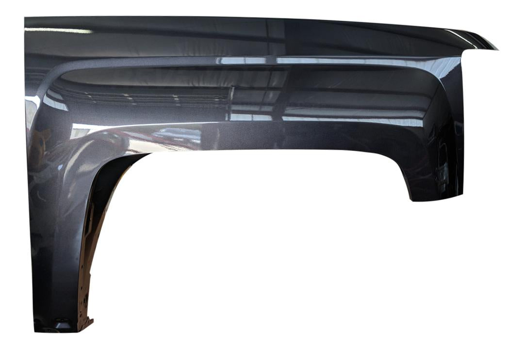 2014-2019 Chevrolet Silverado Passenger-Side Fender Painted Iridium Metallic (WA121V) 84214215 GM1241385 ReveMoto Painted Auto Parts Replacement 