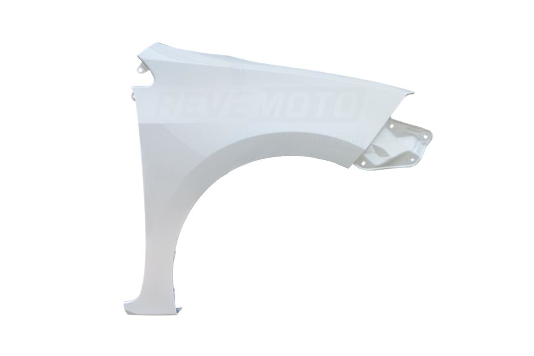 2014-2019 Toyota Corolla Painted Right, Passenger Side Fender Super White II (40) 5380102180 ReveMoto Painted Auto Body Parts