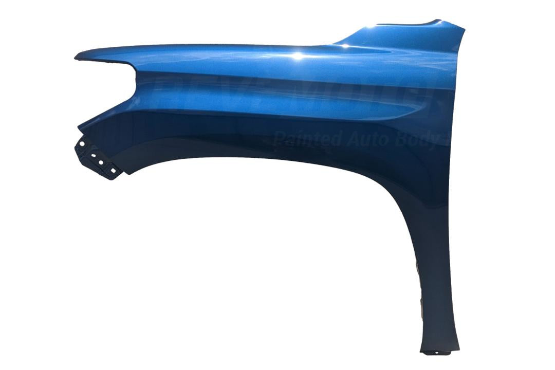 2014-2021 Toyota Tundra Fender Painted Blazing Blue Metallic (8T0) 538120C050 ReveMoto Painted Auto Parts Replacement 