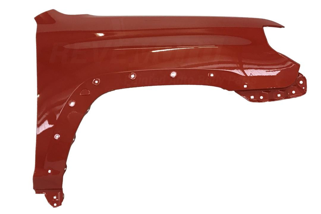 2014-2024 Toyota 4Runner Fender Painted Inferno (4X0) 5381135430 TO1241252 ReveMoto Painted Auto Parts Replacement 