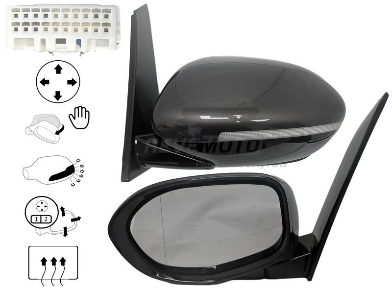 2017 Honda Odyssey Side View Mirror Painted