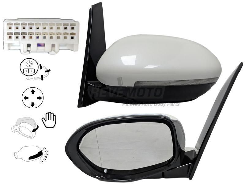 2016 Honda Odyssey Side View Mirror Painted