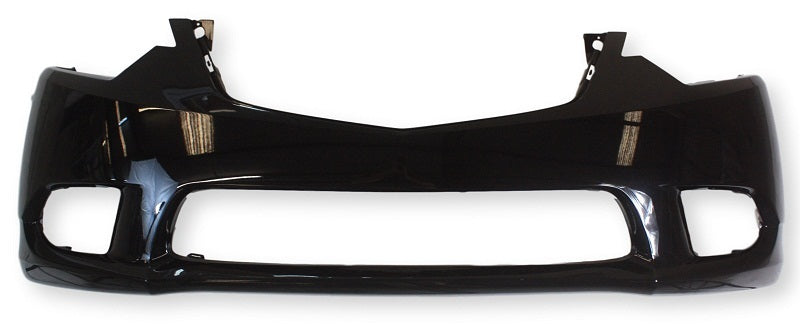 2012 Acura TSX Front Bumper Painted Crystal Black Pearl (NH731P), Sedan Without Park Sensors