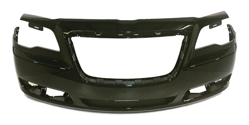 2013 Chrysler 300 Front Bumper (Wo sensors wo sports) Painted Black (PX8)