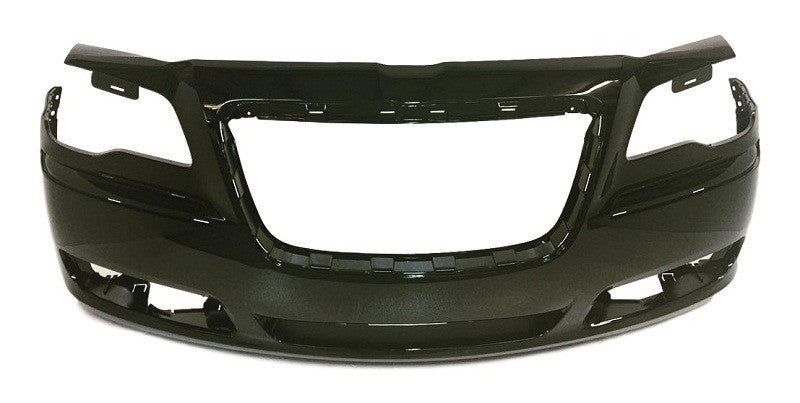 2011 Chrysler 300 Front Bumper (Wo sensors wo sports) Painted Black (PX8)