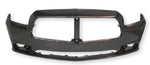 2014 Dodge Charger Front Bumper With Sensors Painted Granite Crystal Metallic (PAU)