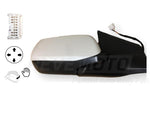 2013 Honda CR-V Passenger Side View Mirror EX Power Manual Folding Non-Heated Painted White Diamond Pearl NH603P 76208T0AA11