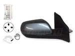2012 Honda CRV Passenger Side View Mirror EX Power Manual Folding Non-Heated Painted Polished Metallical Metallic NH737M 76208T0AA11 