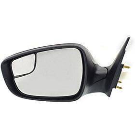 2015-2016 Hyundai Elantra Driver Side Door Mirror (Sedan; Korea Built; Heated; Power; w/ Turn Signal) HY1320209